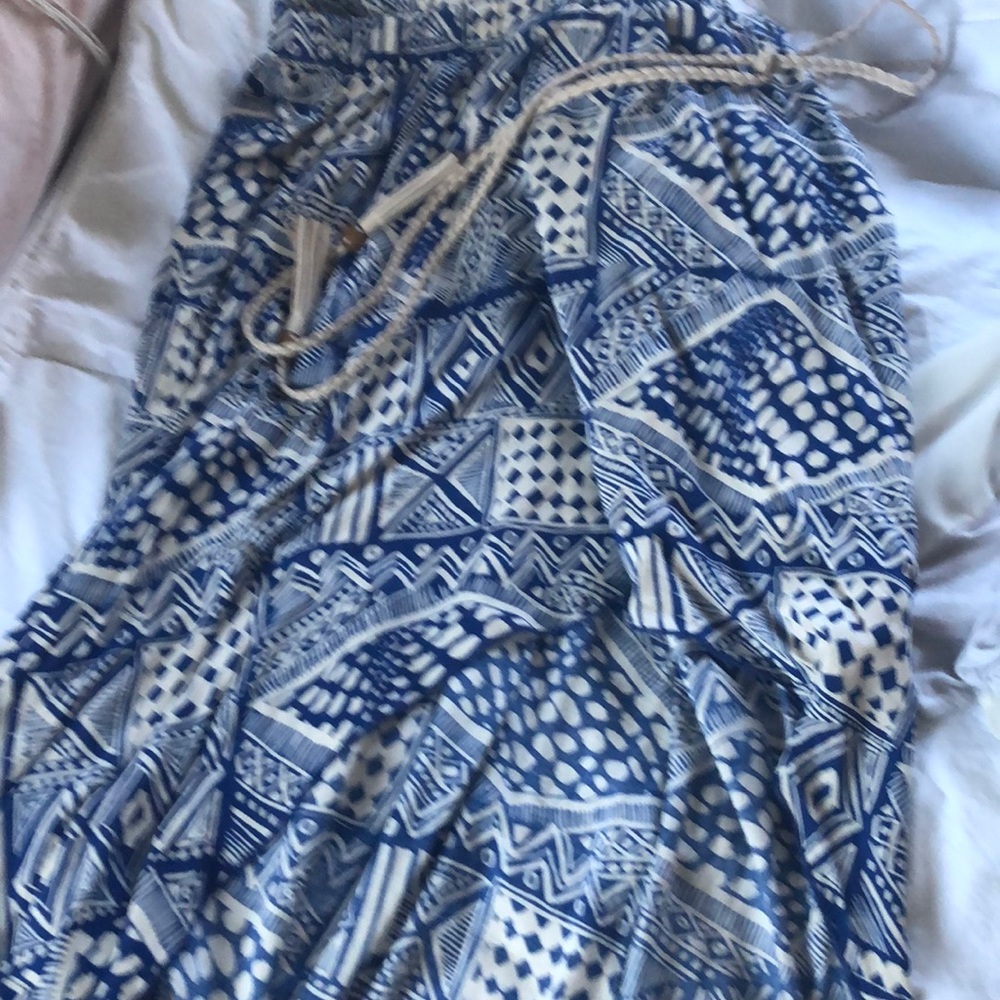 Arden b mini maxi skirt s tassel tie around